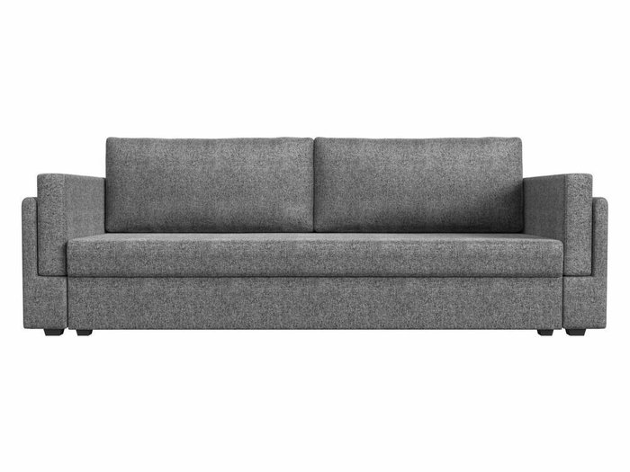 Диван-кровать Лига 007 серого цвета (рогожка) - купить Прямые диваны по цене 28999.0