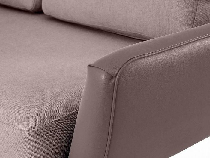 Угловой диван Ispani коричневого цвета - лучшие Угловые диваны в INMYROOM