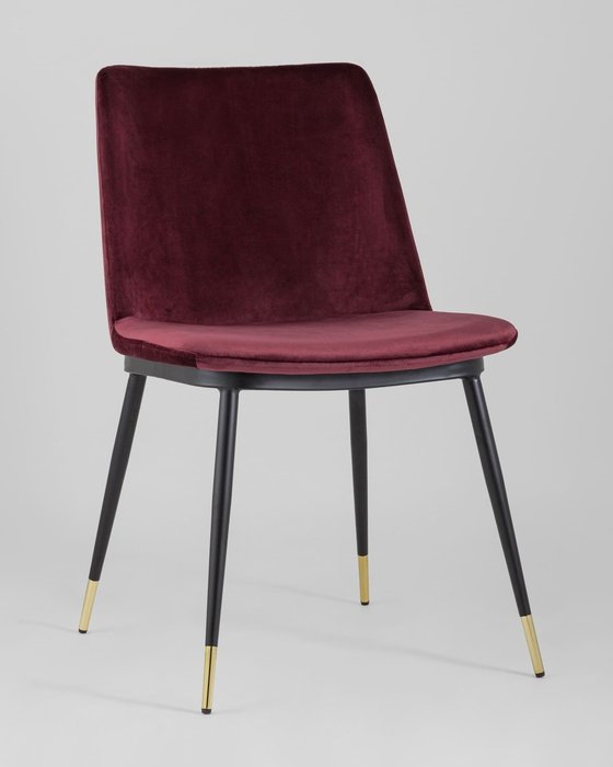 Стул Мелисса бордового цвета - купить Обеденные стулья по цене 17489.0