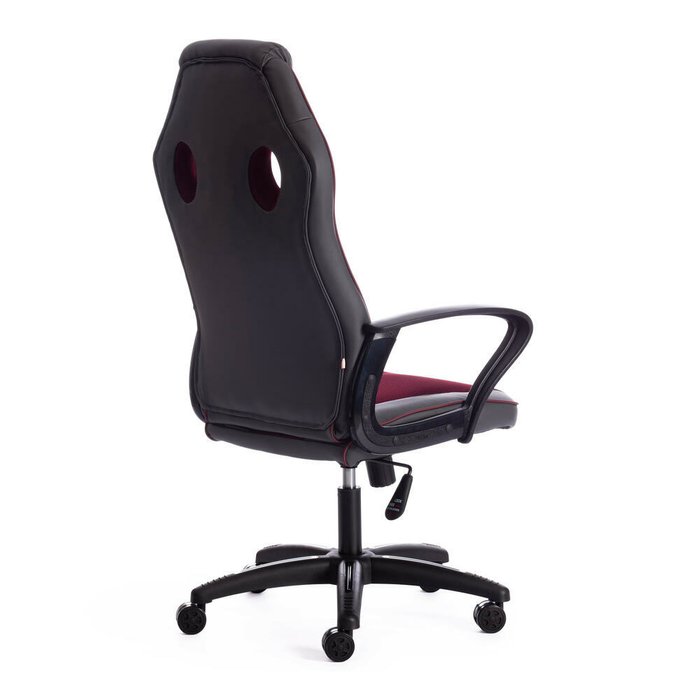 Кресло офисное Racer серо-бордового цвета - лучшие Офисные кресла в INMYROOM