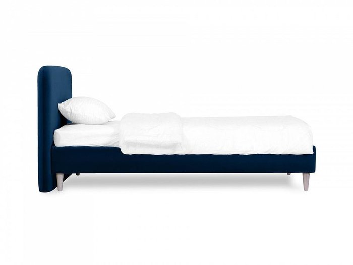 Кровать Prince Philip L 120х200 темно-синего цвета  - лучшие Кровати для спальни в INMYROOM
