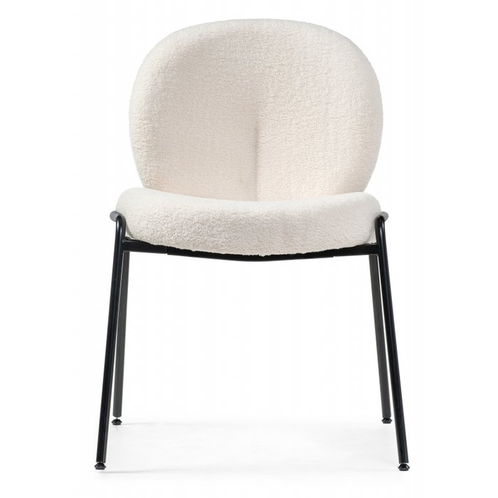Обеденный стул Kalipso 1 белого цвета - купить Обеденные стулья по цене 8500.0