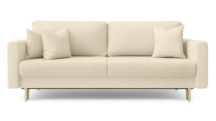 Диван-кровать Астро 150х200 кремового цвета - купить Прямые диваны по цене 50100.0