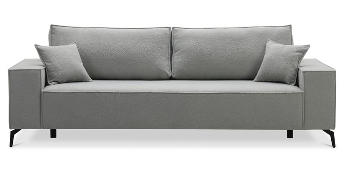 Диван-кровать Раушен серого цвета - купить Прямые диваны по цене 47900.0