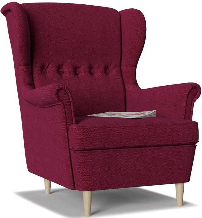 Кресло Торн Razz бордового цвета
