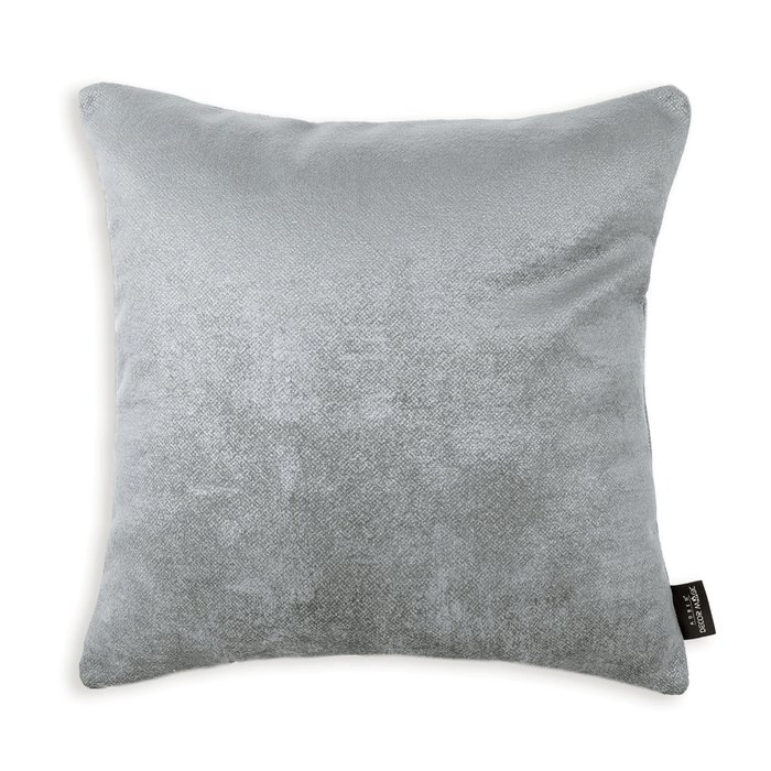 Декоративная подушка Oscar Steel 45х45 серого цвета
