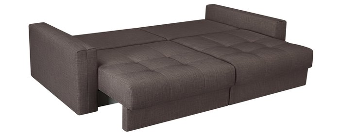 Диван-кровать Брайтон коричневого цвета - купить Прямые диваны по цене 46490.0