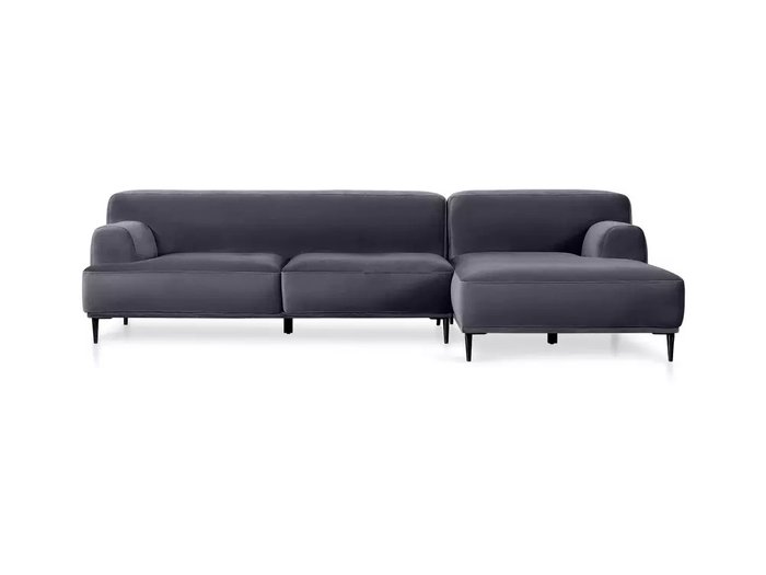 Угловой диван Portofino темно-серого цвета - купить Угловые диваны по цене 121680.0