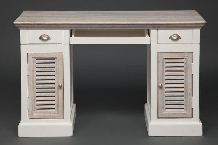 Письменный стол Riviera бело-бежевого цвета - купить Письменные столы по цене 106690