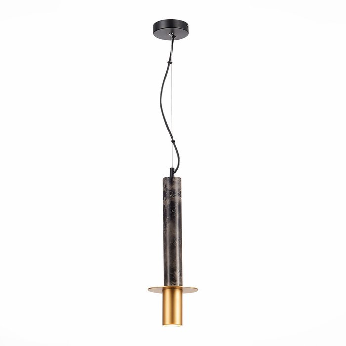 Подвесной светильник Varese черно-золотистого цвета