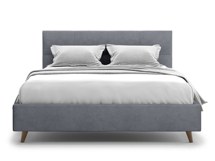 Кровать Garda 160х200 серого цвета
