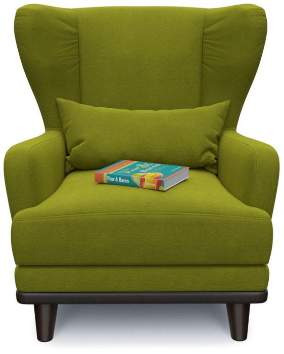 Кресло Роберт Людвиг дизайн 5 зеленого цвета - купить Интерьерные кресла по цене 6350.0