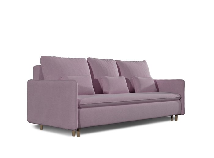 Диван-кровать Ron фиолетового цвета - купить Прямые диваны по цене 99000.0