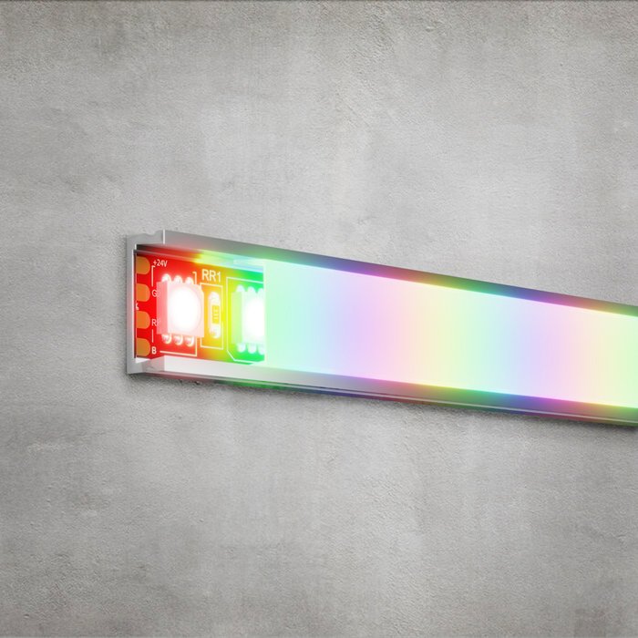 Светодиодная лента 24В 21Вт/м RGB IP20 черного цвета - купить Светодиодная лента по цене 2690.0 Светодиодная лента 24В 21Вт/м RGB IP20 черного цвета - купить Светодиодная лента по цене 2690.0