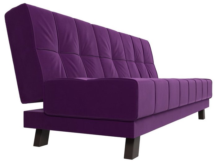 Прямой диван-кровать Винсент фиолетового цвета - лучшие Прямые диваны в INMYROOM