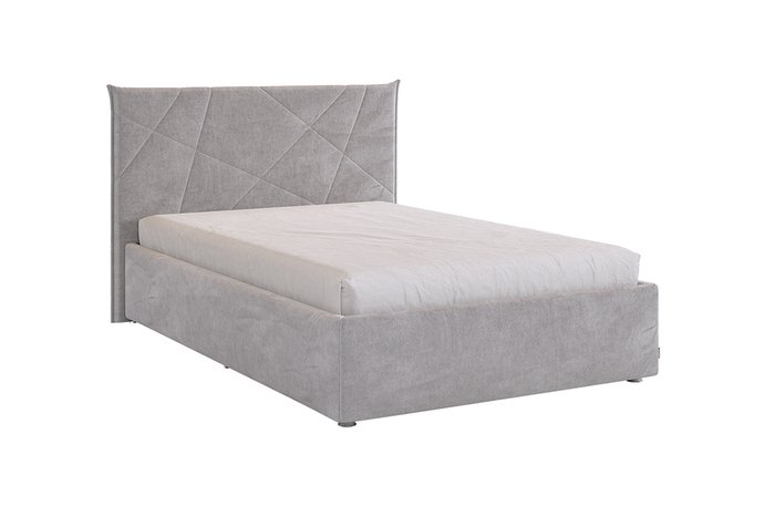 Кровать Квест 120х200 серого цвета без подъемного цвета