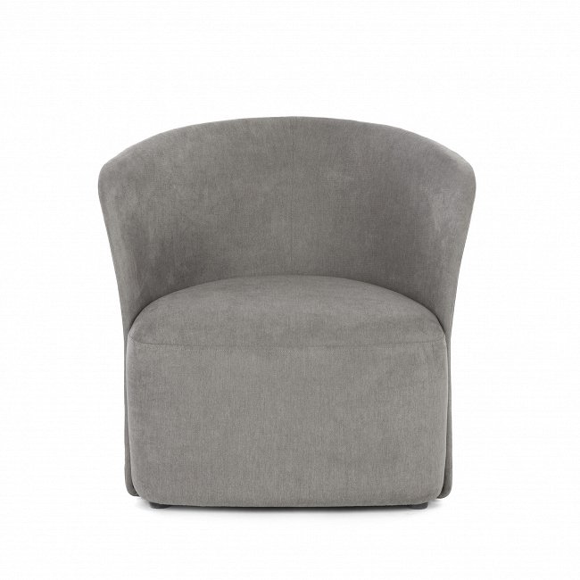 Кресло Brighten Soft серого цвета - лучшие Интерьерные кресла в INMYROOM