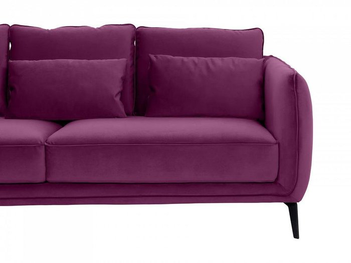 Диван Amsterdam пурпурного цвета - лучшие Прямые диваны в INMYROOM