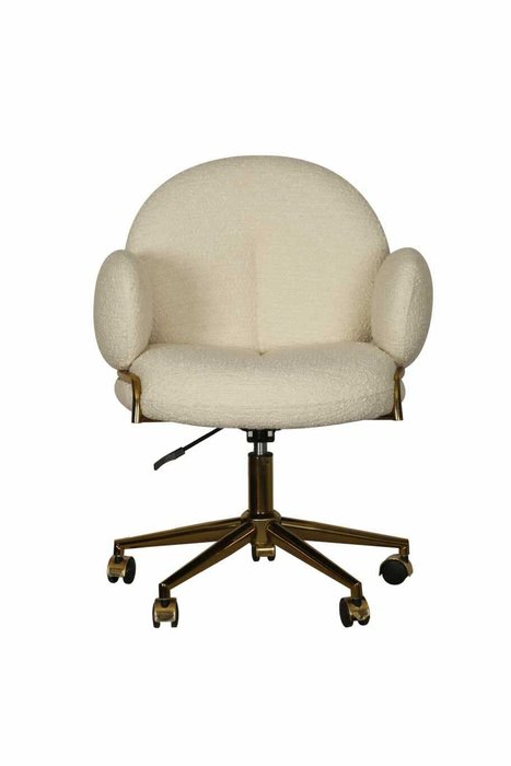 Кресло офисное Клауд молочного цвета - купить Офисные кресла по цене 37565.0