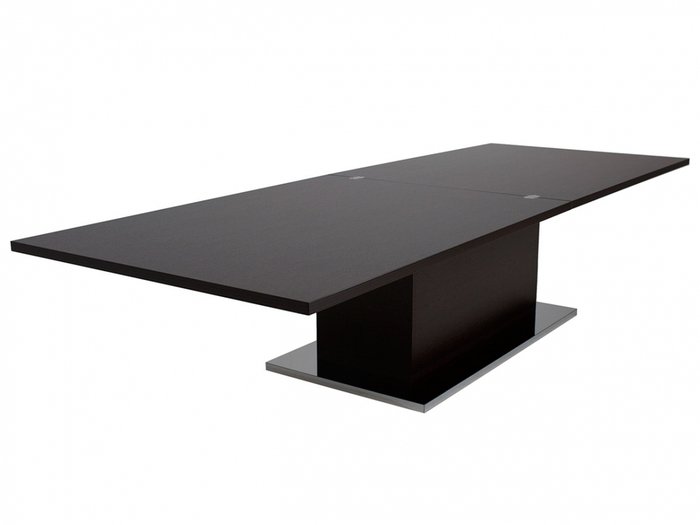Обеденный раскладной стол-трансформер Slide WE цвета венге - лучшие Обеденные столы в INMYROOM