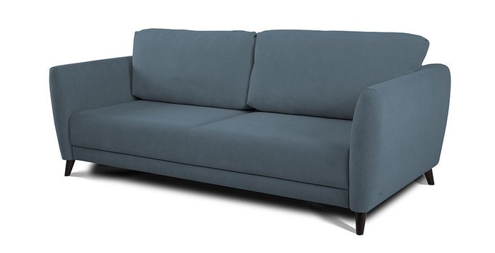 Прямой диван-кровать Фабьен темно-серого цвета - купить Прямые диваны по цене 67392.0