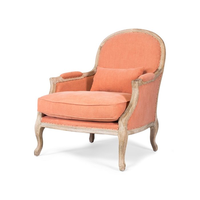 Кресло Kusk розового цвета