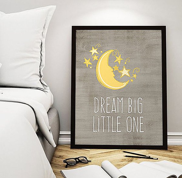 Постер "Little moon" - купить Принты по цене 1750 Постер "Little moon" - купить Принты по цене 1750