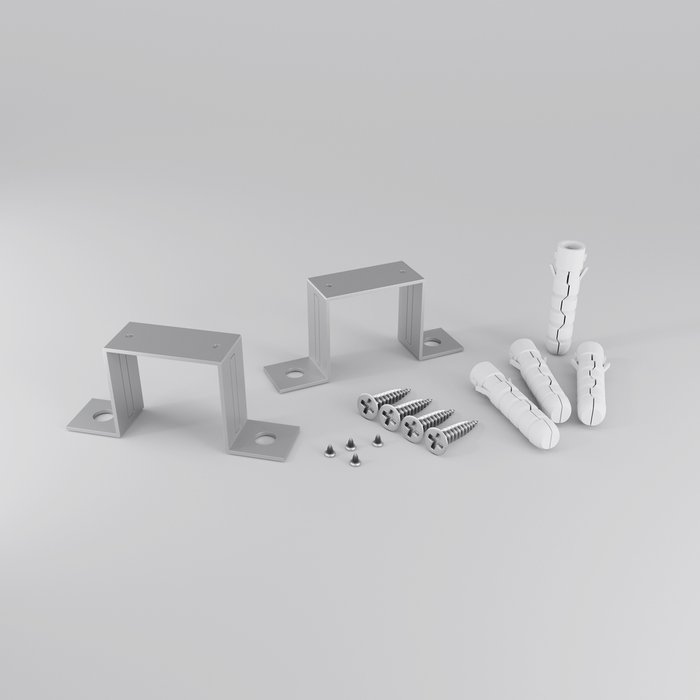 Комплектующие к светодиодной ленте Led Strip ALM-3535R-4MT Заглушки и крепления для профиля Led strip - купить Профили для светодиодных лент по цене 690.0 Комплектующие к светодиодной ленте Led Strip ALM-3535R-4MT Заглушки и крепления для профиля Led strip - купить Профили для светодиодных лент по цене 690.0