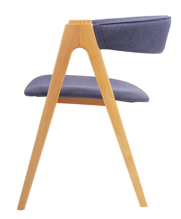Стул Kaede сине-бежевого цвета - лучшие Обеденные стулья в INMYROOM