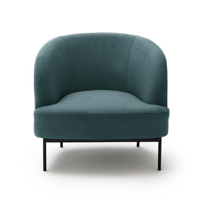 Кресло Yvas серо-зеленого цвета - купить Интерьерные кресла по цене 62487.0