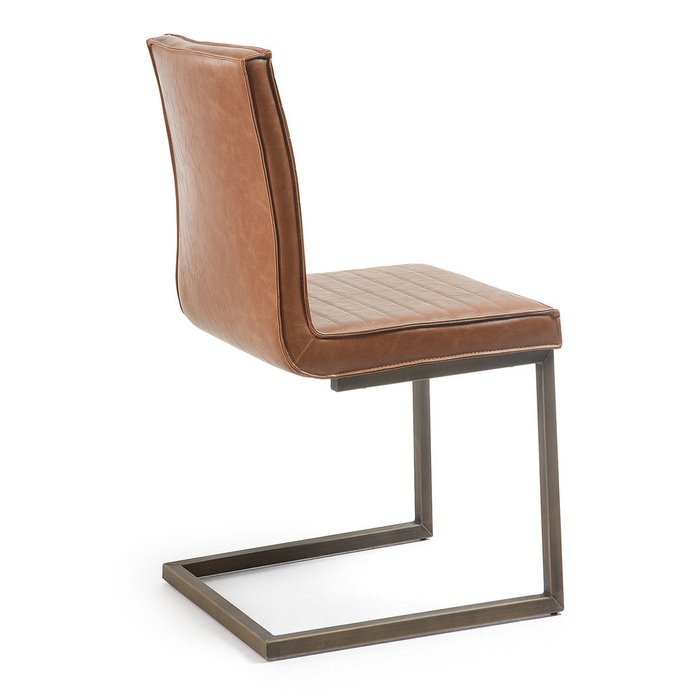 Стул Julia Grup коричневого цвета - лучшие Обеденные стулья в INMYROOM