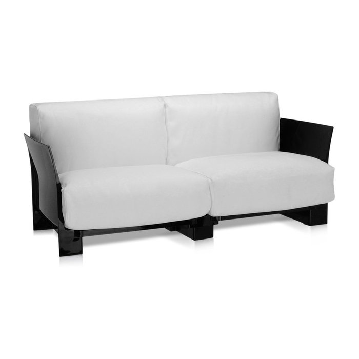 Диван Pop двухместный белого цвета - купить Прямые диваны по цене 261261.0