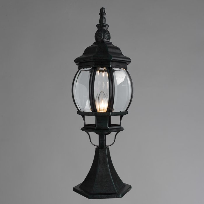 Уличный светильник Atlanta черного цвета - купить Наземные светильники по цене 2990.0