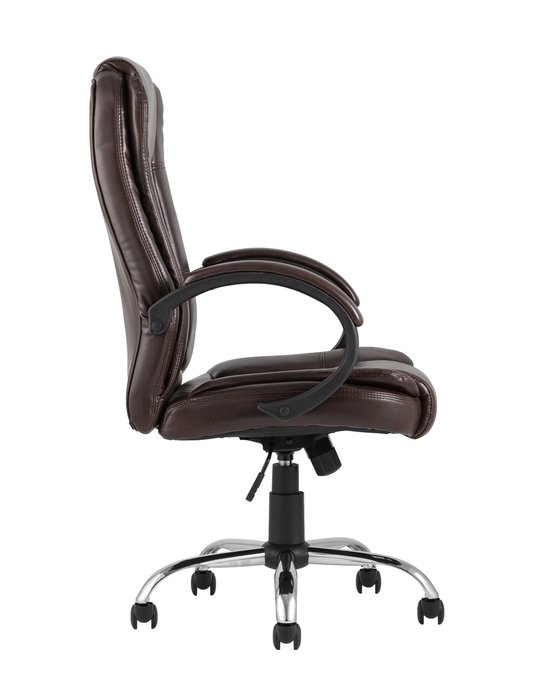 Кресло офисное Top Chairs Atlant коричневого цвета - лучшие Офисные кресла в INMYROOM
