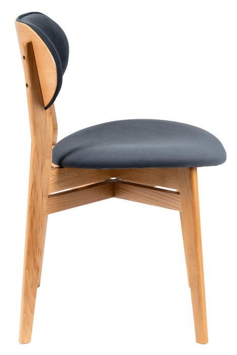 Стул Rasmus темно-серого цвета - лучшие Обеденные стулья в INMYROOM