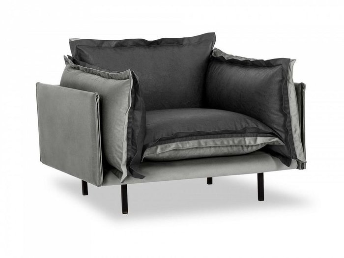 Кресло Barcelona серого цвета - купить Интерьерные кресла по цене 60390.0