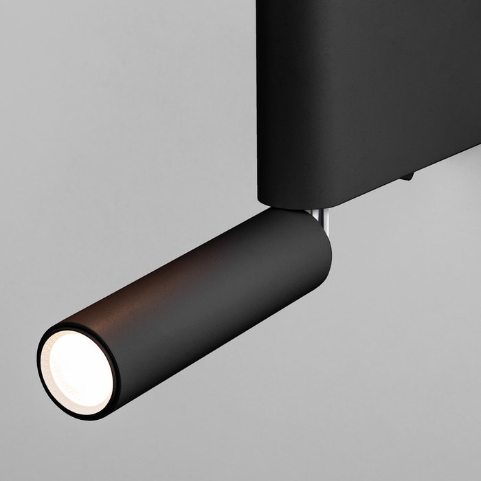 Настенный светодиодный светильник Sarca LED 40111/LED черный - лучшие Накладные споты в INMYROOM