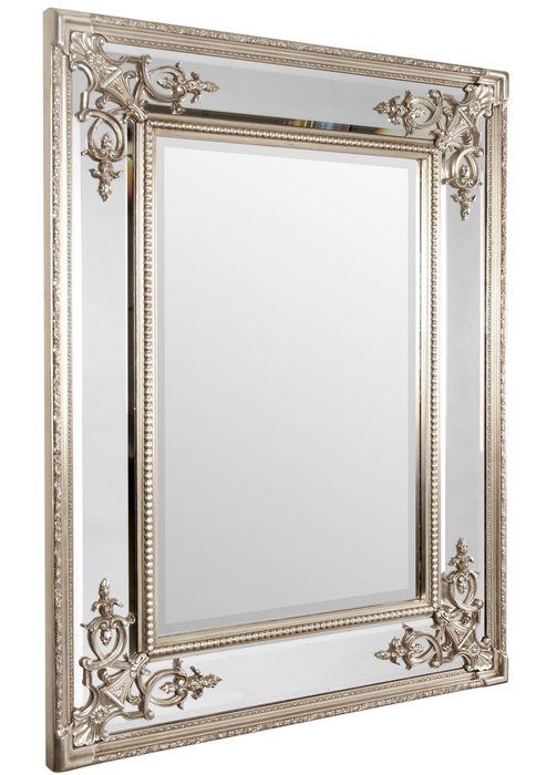 Настенное Зеркало в раме Lord Silver   - купить Настенные зеркала по цене 51500.0