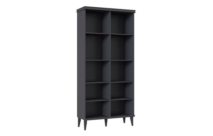 Книжный шкаф Орландо темно-серого цвета - купить Книжные шкафы по цене 57770.0