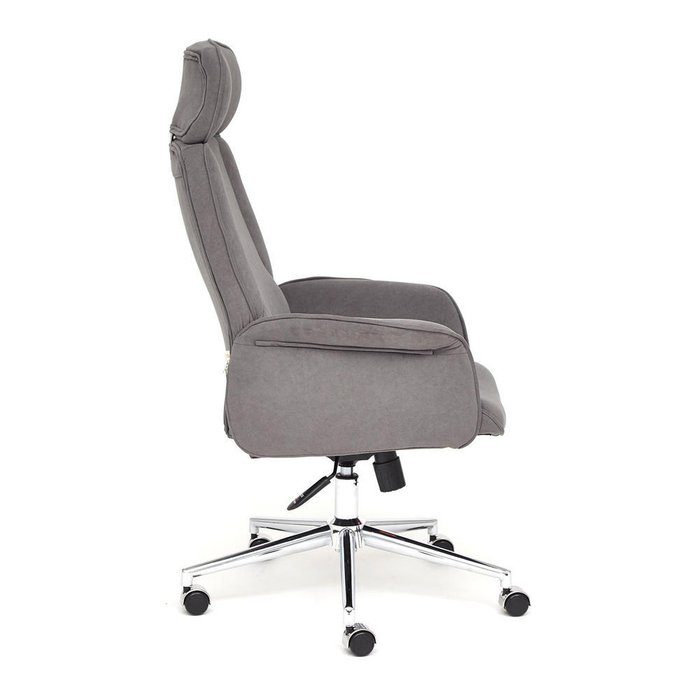 Кресло офисное Charm серого цвета - лучшие Офисные кресла в INMYROOM