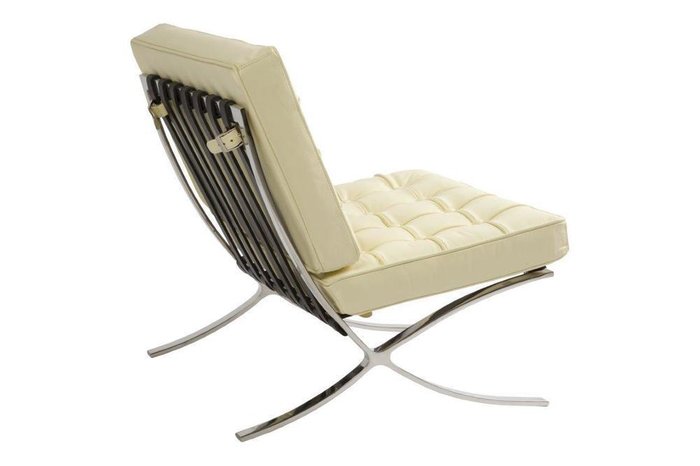 Детское кресло Barcelona Chair Cream Premium - купить Интерьерные кресла по цене 52000.0