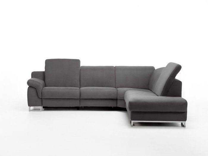 Угловой диван Apollo серого цвета - лучшие Угловые диваны в INMYROOM