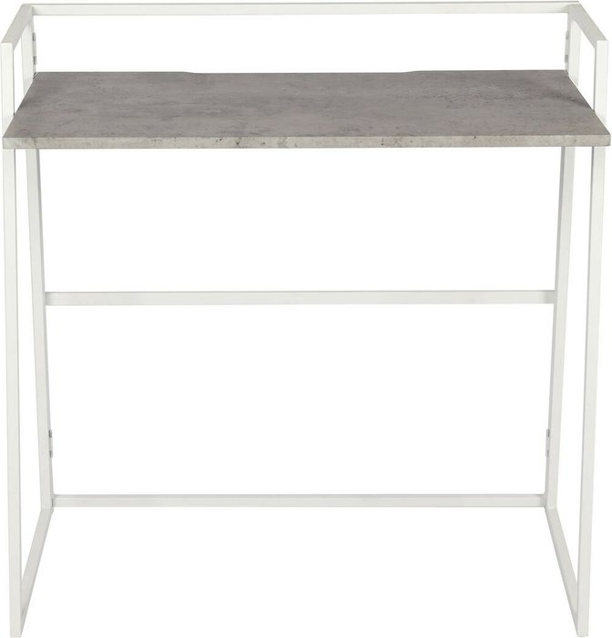 Письменный стол серо-белого цвета - купить Письменные столы по цене 4710.0