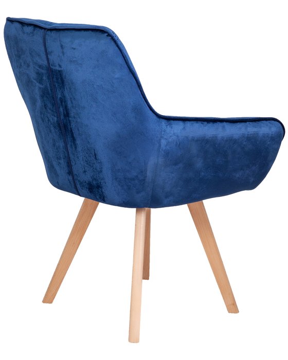 Стул Soft темно-синего цвета - лучшие Интерьерные кресла в INMYROOM