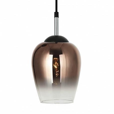 Подвесной светильник Меган янтарного цвета - купить Подвесные светильники по цене 3020.0