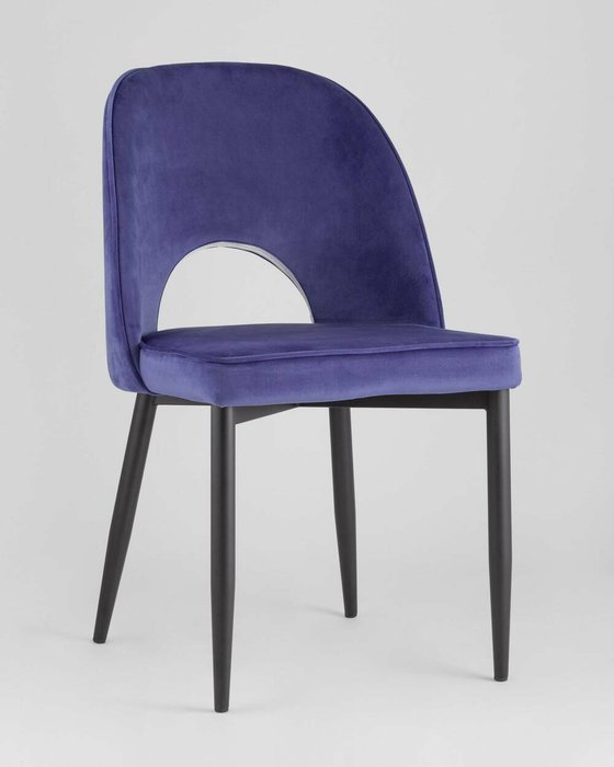 Стул Молли синего цвета - купить Обеденные стулья по цене 19990.0