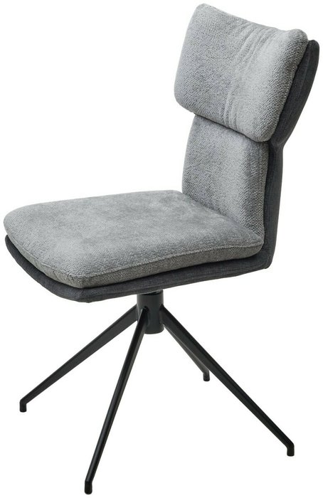 Стул Nevis вращающийся серого цвета - купить Обеденные стулья по цене 13900.0