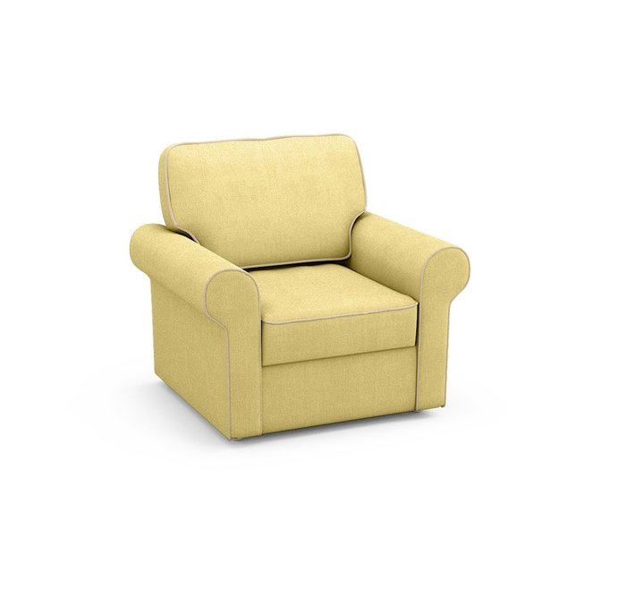 Кресло Tulon желтого цвета