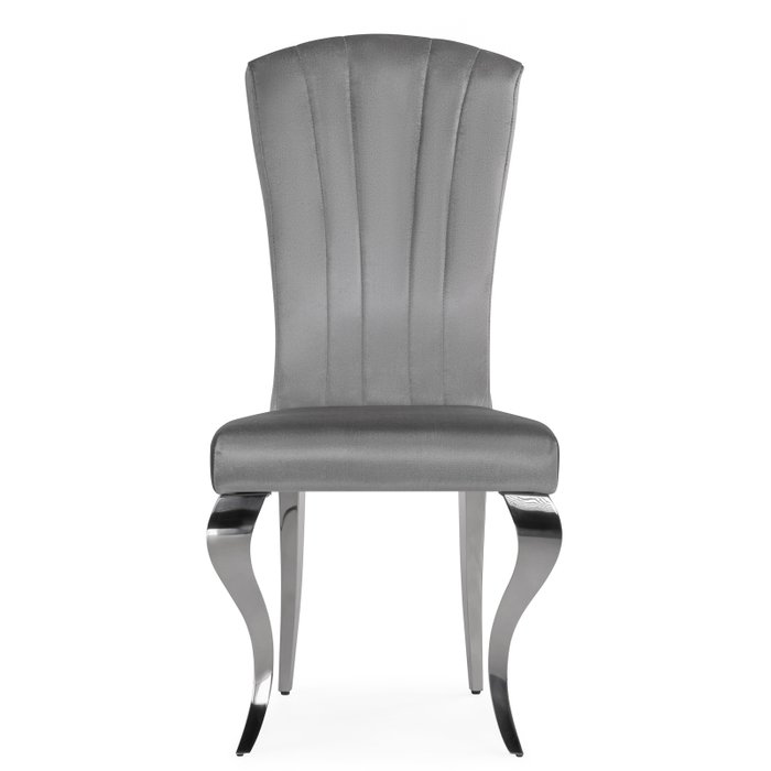 Стул Sally темно-серого цвета - лучшие Обеденные стулья в INMYROOM