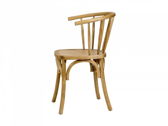 Обеденное кресло Sharon из дерева бежевого цвета - лучшие Обеденные стулья в INMYROOM